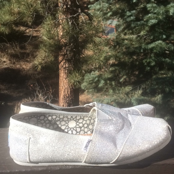 Toms Shoes - Toms Glitter Slip on Shoes